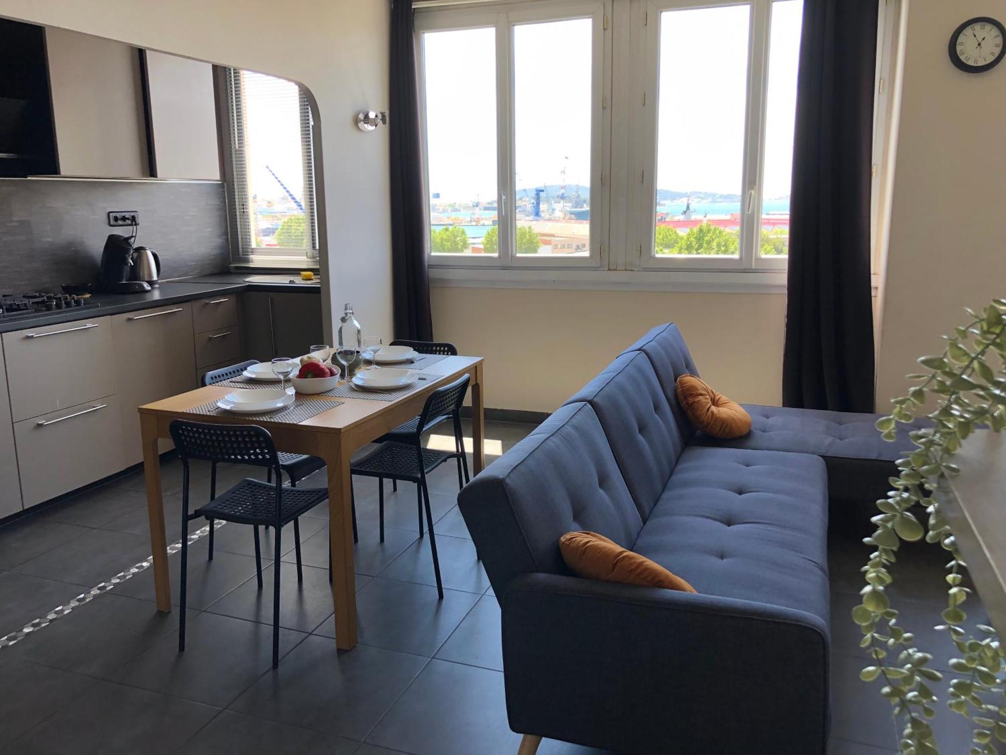Tout Confort Toulon Centre Appartement 3 Chambres, Vue Sur La Rade Buitenkant foto